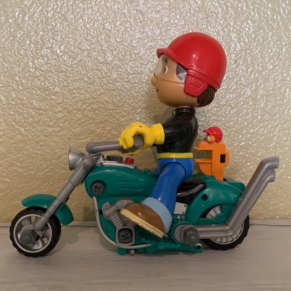 Mattel Disney Handy Manny Motorcycle 🏍 Talking Interactive Toy With Accessories - Picture 7 of 13